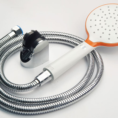 Bộ tay dây sen 1 chế độ EUROLIFE EL-107SH (Trắng - Cam)