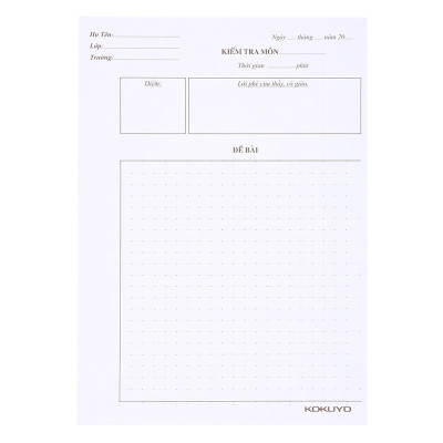 Bộ Túi Kiểm Tra Campus TP-SMT70-15 - Bao Bìa Màu Hồng