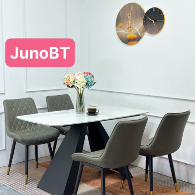 (Khuyến Mãi Sâu )Bộ Bàn Ăn Mặt Đá Cao Cấp 2023 Hàng Sẵn Kho Đủ Màu Lựa Chọn 