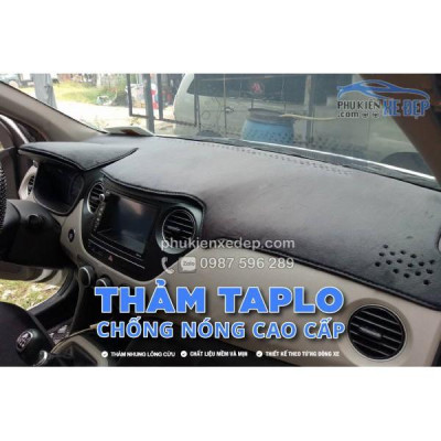 Thảm chống nóng taplo cho xe TOYOTA AVANZA chất liệu Nhung Lông cừu 3 lớp chống trượt