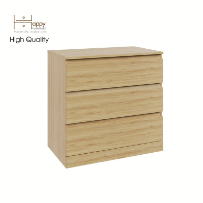 HAPPY FURNITURE , Tủ 3 ngăn kéo - DOOBIE , THK_003 , 80cm x 48cm x 78cm
