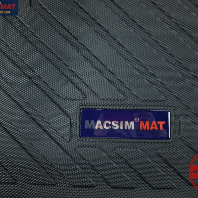 Thảm lót cốp xe ô tô Honda Accord 2018-đến nay nhãn hiệu Macsim chất liệu TPV cao cấp màu đen(295)