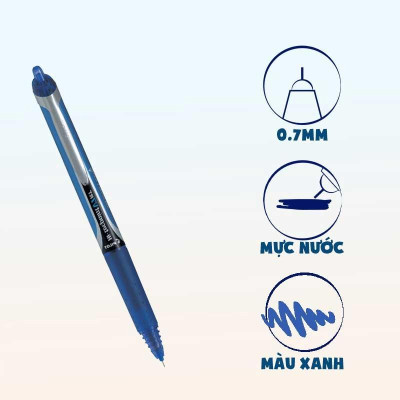 Bút Bi Pilot BXRT-V7 HTEC V7 RT LIQ - Màu Xanh