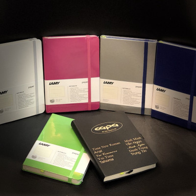 Gift Set Lamy Notebook A6 Softcover Blue + Lamy Safari Blue - GSA6-SA0010