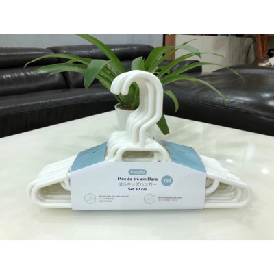 [Nhiều sự lựa chọn]Móc Treo Quần Áo Hara - Mắc Áo/Móc Treo Đồ Trẻ Em Cao Cấp với thiết kế chắc chắn - Chính Hãng INOCHI 