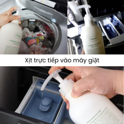 Nước Giặt Xả Quần Áo Không Gây Kích Ứng Da Nhập Khẩu Hàn Quốc Bebesup