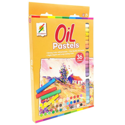Hộp 36 Bút Sáp Màu Dầu - Colormate 113226