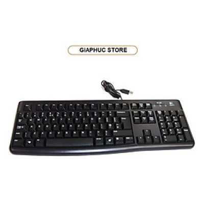 Bàn phím Logitech có dây K120-Hàng chính hãng