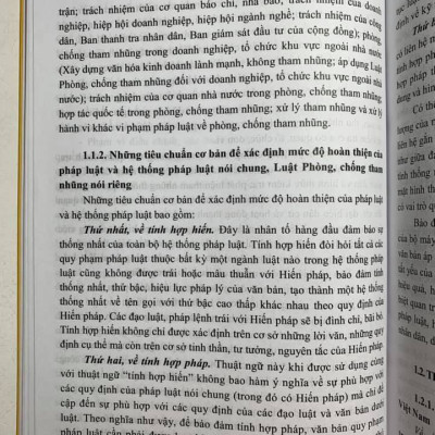 Pháp Luật về phòng, chống tham nhũng và xử lý các hành vi phạm tội