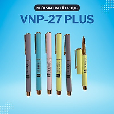 Bút máy ngòi kim tinh tẩy được VNP-27 PLUS Tặng kèm ngòi