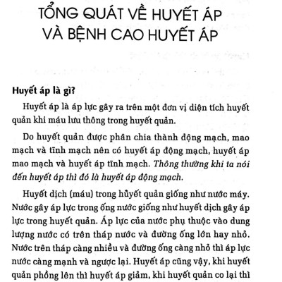 Bác Sĩ Tốt Nhất Là Chính Mình (Tập 9) : Cao Huyết Áp - Sát Thủ Trầm Lặng (Tái Bản 2019)