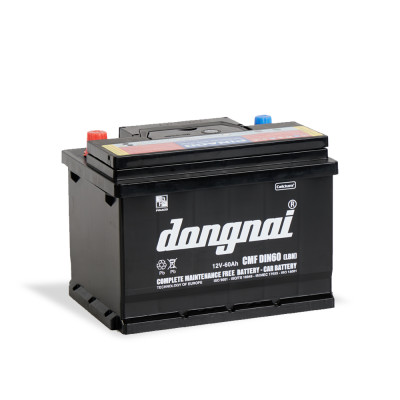 Ắc quy khô miễn bảo dưỡng Đồng Nai CMF DIN60 [LBN] | 12V - 60Ah