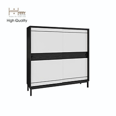 [Happy Home Furniture] TAKO, Tủ lưu trữ 2 cánh lùa - chân sắt , 110cm x 30cm x 110cm ( DxRxC), TCL_034
