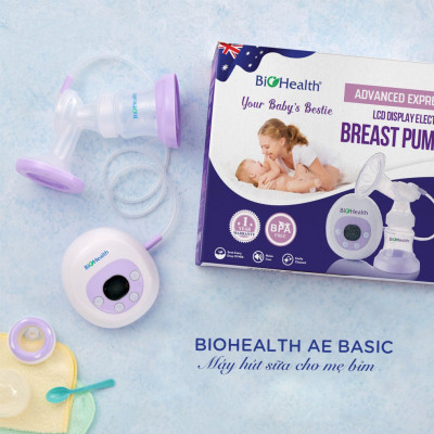 Máy hút sữa điện đơn BioHealth AE Basic - Hàng chính hãng
