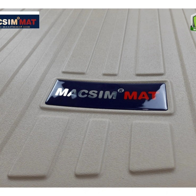 Thảm lót cốp xe ô tô Mercedes W213(E300,E400) 2015-nay nhãn hiệu Macsim chất liệu TPV cao cấp màu đen(ZT002-10)