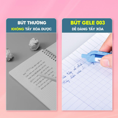Hộp 20 Bút Gel Xóa Được Mondee 0.5 mm - Điểm 10 TP-GELE-003 - Mực Xanh