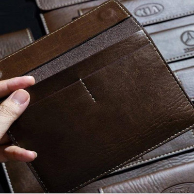 Ví đựng giấy tờ ô tô Ford Da Cao Cấp, Ví da đựng giấy tờ xe ô tô