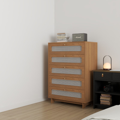 [Happy Home Furniture] MEYDAN, Tủ đựng đồ 5 ngăn kéo , 78cm x 45cm x 112cm ( DxRxC), THK_078