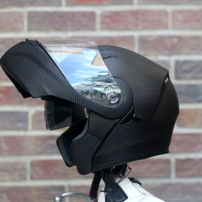 Mũ Fullface Royal M179 lật hàm sơn vân carbon, bảo hành chính hãng 12 tháng