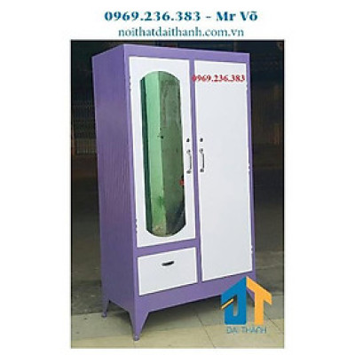 Tủ sắt đựng quần áo 1.4 x 0.9m
