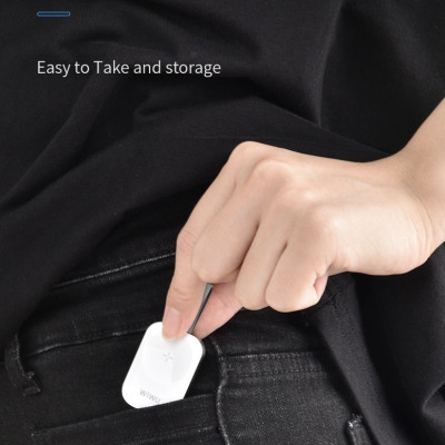 Sạc đồng hồ không dây Wiwu Wireless Charger M16 Pro cho đồng hồ thông minh tương thích với series 8/ Ultra/7/6/5/4/3/2/1 (38mm, 40mm, 41mm, 44mm, 45mm) - Hàng chính hãng