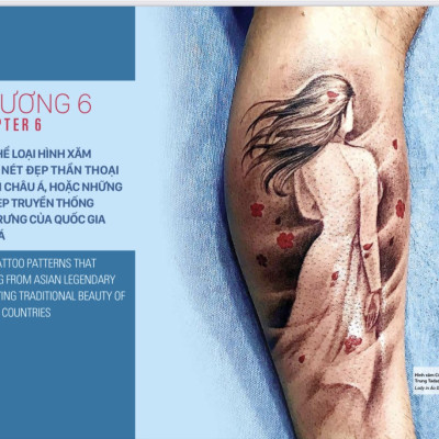 (Bằng Xác lập kỷ lục của Tổ chức Kỷ lục VN trao cho nghệ sĩ Trung Tadashi) – SỰ MÊ HOẶC TỪ NGHỆ THUẬT XĂM HÌNH – Trung Tadashi - NXB Tổng Hợp HCM