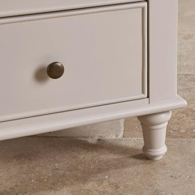 Tủ Áo 2 Cánh Shay Gỗ Sồi Ibie - Trắng