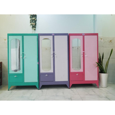 Tủ sắt quần áo 1.6m x 0.9m