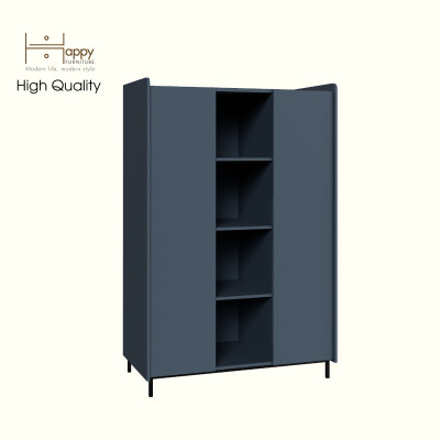[Happy Home Furniture] LAVIA, Tủ quần áo 2 cánh mở - chân sắt, 119cm x 59cm x 180cm ( DxRxC), TCM_171
