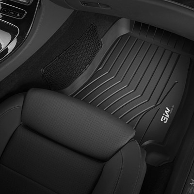 Thảm lót sàn xe ô tô Mercedes GLS 2015 - 2019 Nhãn hiệu Macsim 3W chất liệu nhựa TPE đúc khuôn cao cấp - màu đen