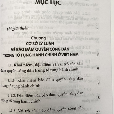 Bảo Đảm Quyền Công Dân Trong Tố Tụng Hành Chính