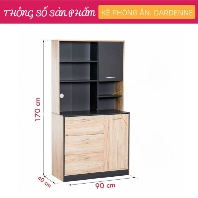 Tủ đựng đồ nhỏ tiện dụng cho người dùng SMLIFE Dardenne