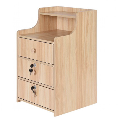 Kệ Gỗ Đầu Giường Thiết Kế Tiện Dụng  SMLIFE Nachmo