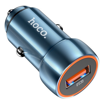 [Quà tặng không bán]Tẩu sạc nhanh hoco 20w trên ô tô Z46, 1 cổng USB PD20W QC3.0
