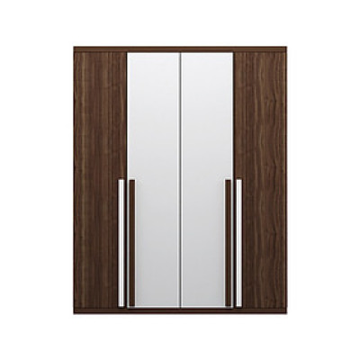 [Miễn phí vận chuyển & lắp đặt tại TP.HCM] Tủ quần áo gỗ cao cấp phong cách Bắc Âu thiết kế thông minh Ohaha (TRẮNG NÂU) - TQA013