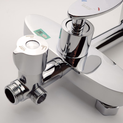 Cây sen nóng lạnh Đồng mạ Chrome Eurolife EL-SC912(Trắng bạc)