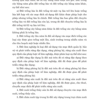 Các văn bản hướng dẫn thi hành Luật đất đai (sửa đổi, bổ sung năm 2024) - bản in 2025