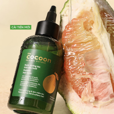 Nước dưỡng tóc tinh dầu bưởi Cocoon Bản Nâng Cấp giúp giảm gãy rụng hỗ trợ tóc 140ml