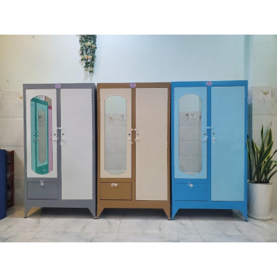 Tủ sắt quần áo 1.6m x 0.9m