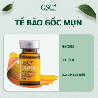 Tế bào gốc mụn GSC GA AC Care Ampoule