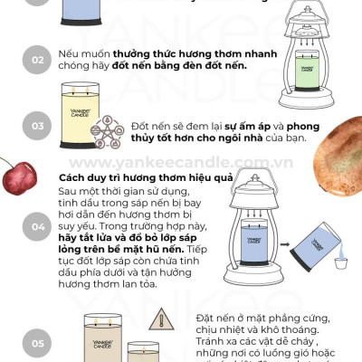 Nến ly tròn sáp đậu nành Yankee Candle size L (567g) - Smoked Vanilla & Cashmere