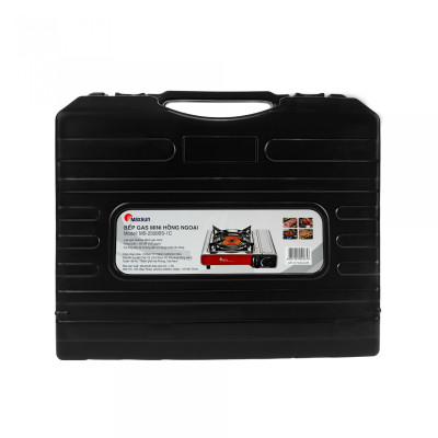 Bếp Ga Mini Hồng Ngoại Maxsun MS-2500BS-1C - Công Suất 1650W, Inox Chống Rỉ, Đầu Đốt Sứ Hồng Ngoại - Hàng chính hãng