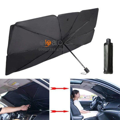 Ô dù che chắn nắng kính lái ô tô Nissan Almera vải dù tráng nhôm cao cấp ODCKL