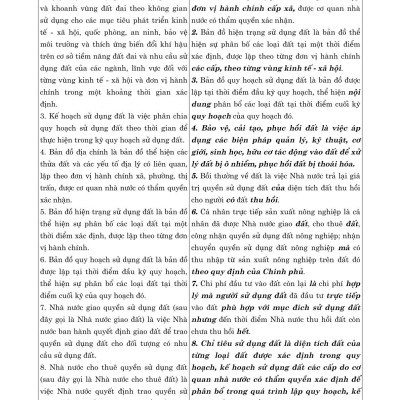 So sánh Luật Đất đai năm 2024 với Luật Đất đai năm 2013 (sửa đổi, bổ sung năm 2018) (bản in 2024)