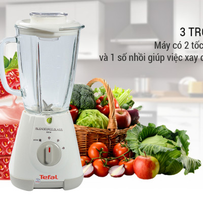 Máy Xay Sinh Tố 6 Lưỡi Dao Tefal BL312 - Hàng chính hãng