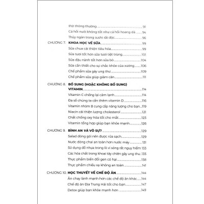 Detox, Low-Carb, Thực Phẩm Hữu Cơ…Tin Đồn & Sự Thật