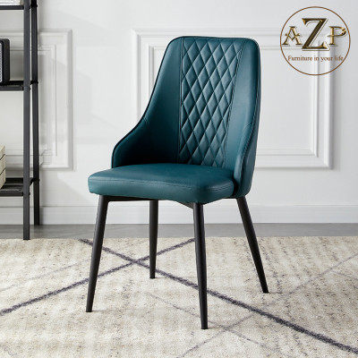 Bàn Ghế Ăn Phong Cách Đương Đại Châu Âu - Xu Hướng Hiện Nay Cho Không Gian Hiện Đại - Chân Thép Mặt Đá - Hàng Nhập Khẩu AZP