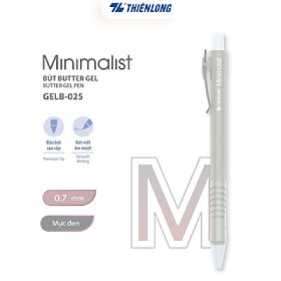 Bút gel B - Minimalist Butter Gel Thiên Long GELB-025