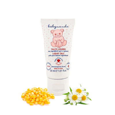 Phấn rôm nước với tinh bột bắp Babycoccole 0M+