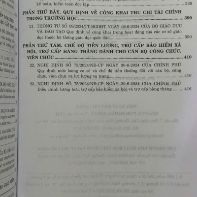 Sách Sổ Tay Kế Toán Trường Học – Quy Định Về Công Khai Thu Chi, Quản Lý Tài Chính Trong Trường Học (V2504D)